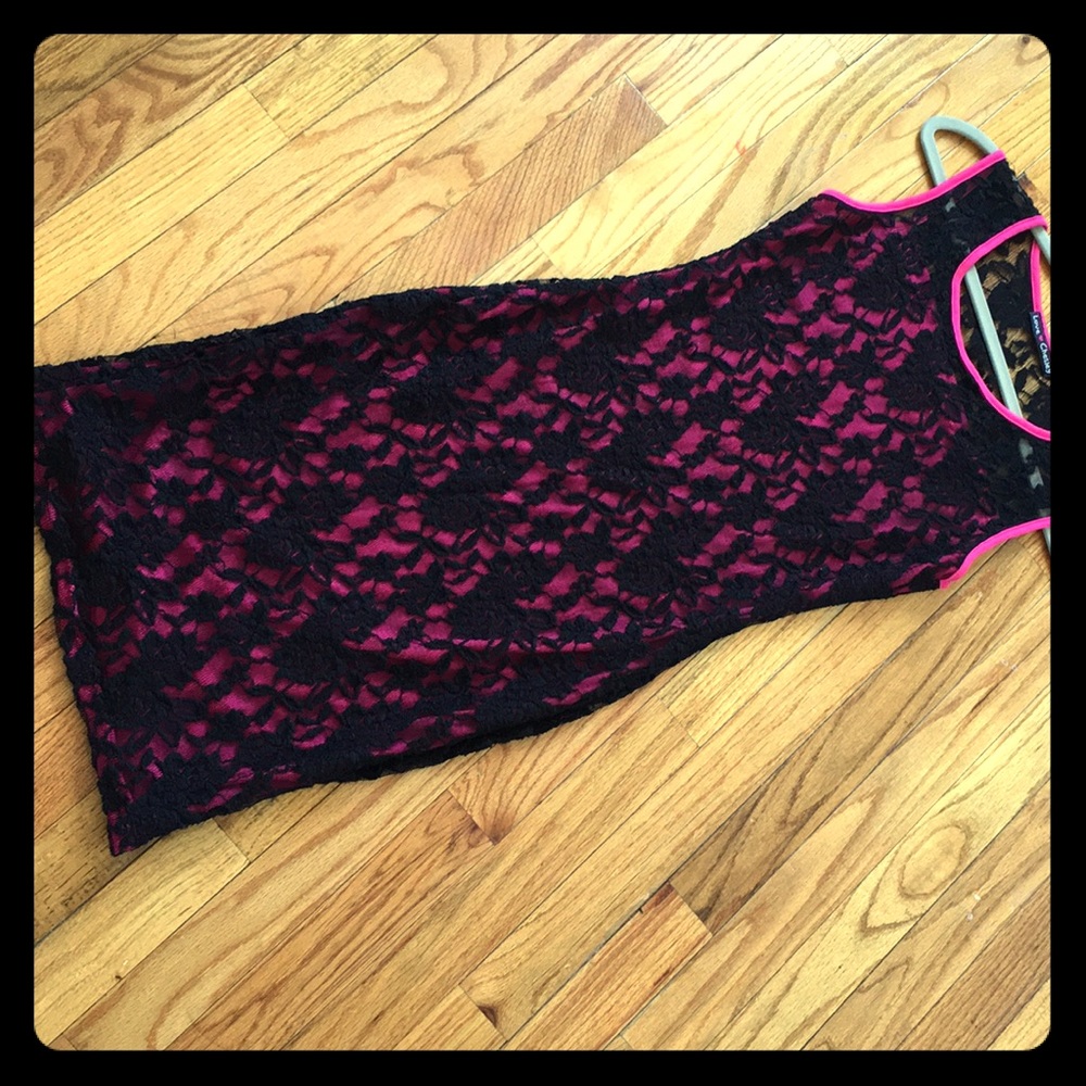 Got pink lace dress